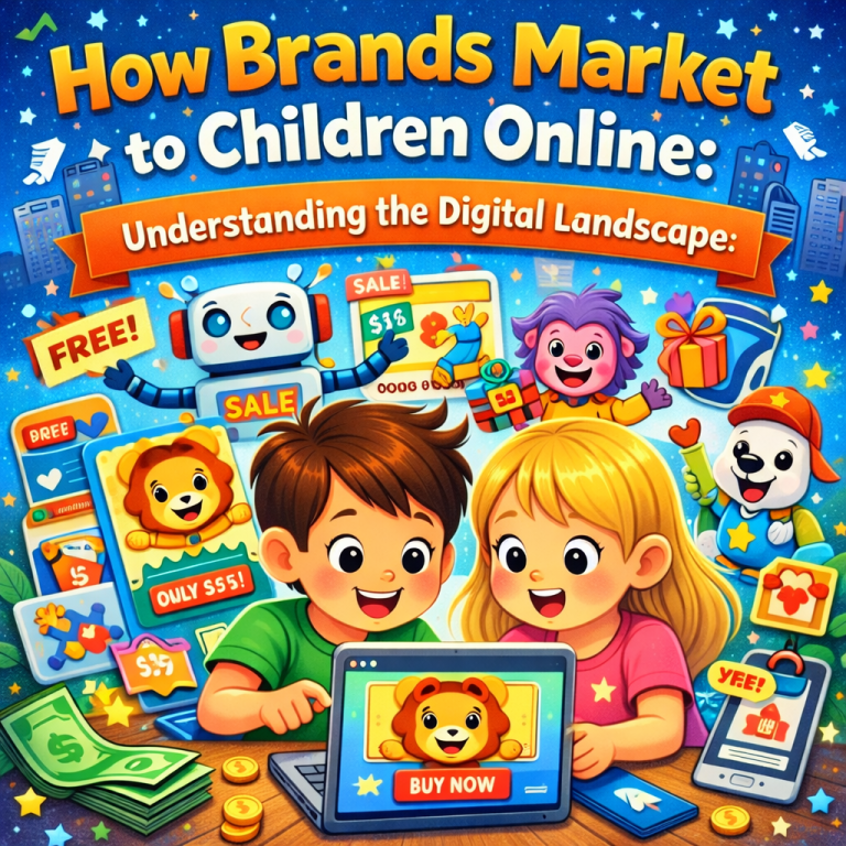 How Brands Market to Children Online: Understanding the Digital Landscape