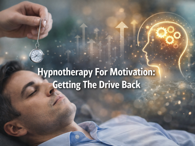 Hypnotherapy For Motivation: Getting The Drive Back