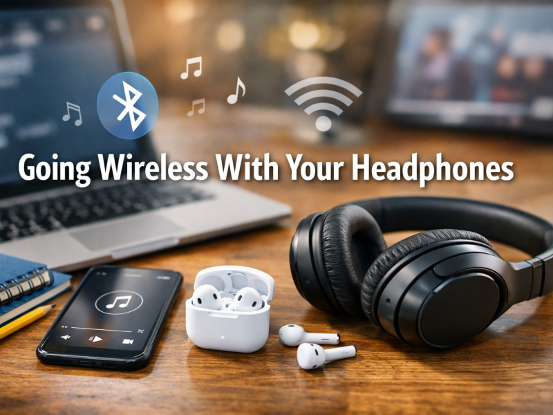 Going Wireless With Your Headphones
