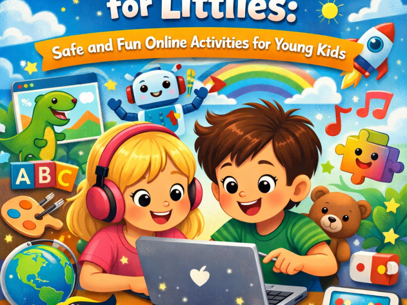 Cool Websites for Littlies: Safe and Fun Online Activities for Young Kids